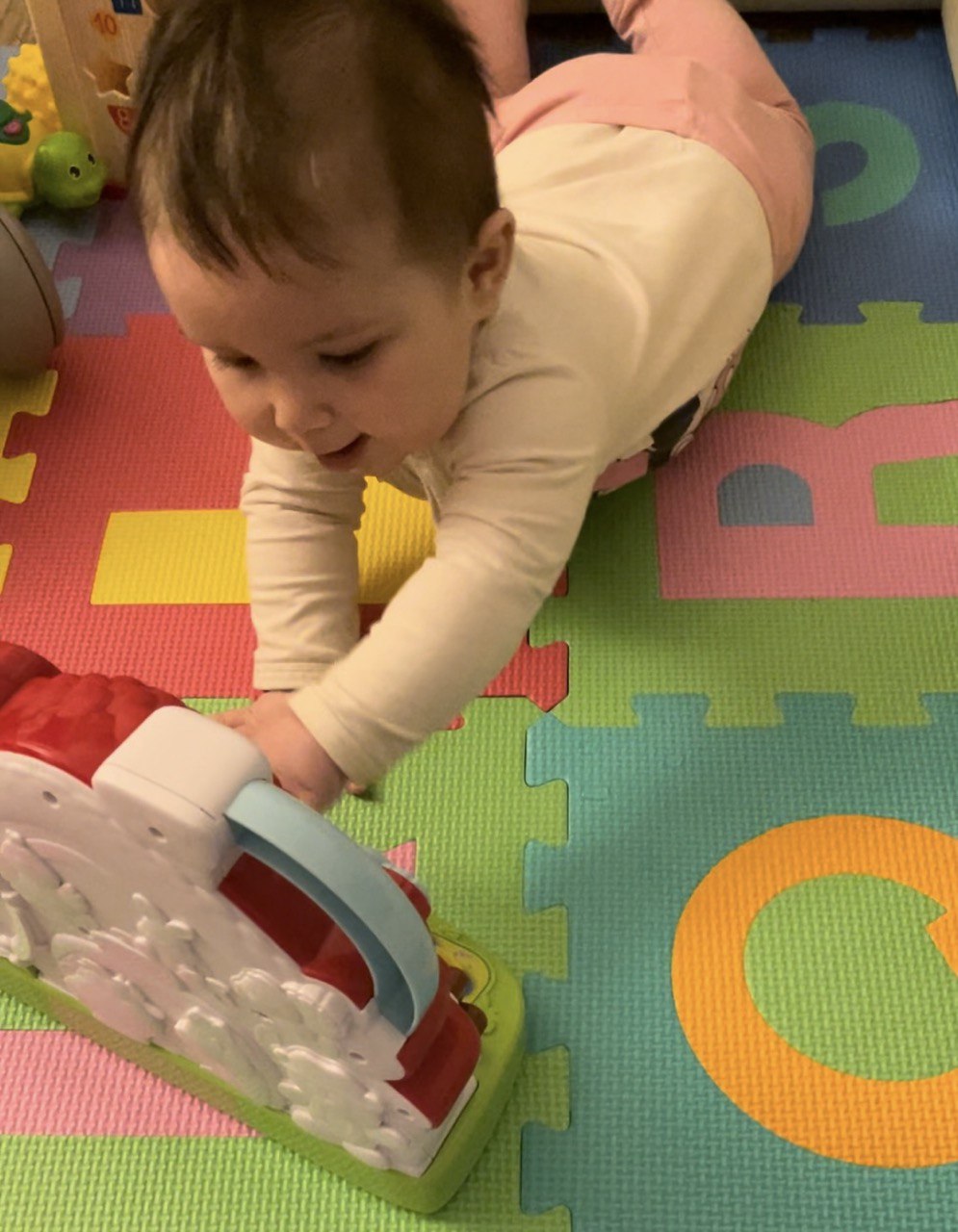 Develop motor skills and the baby's brain