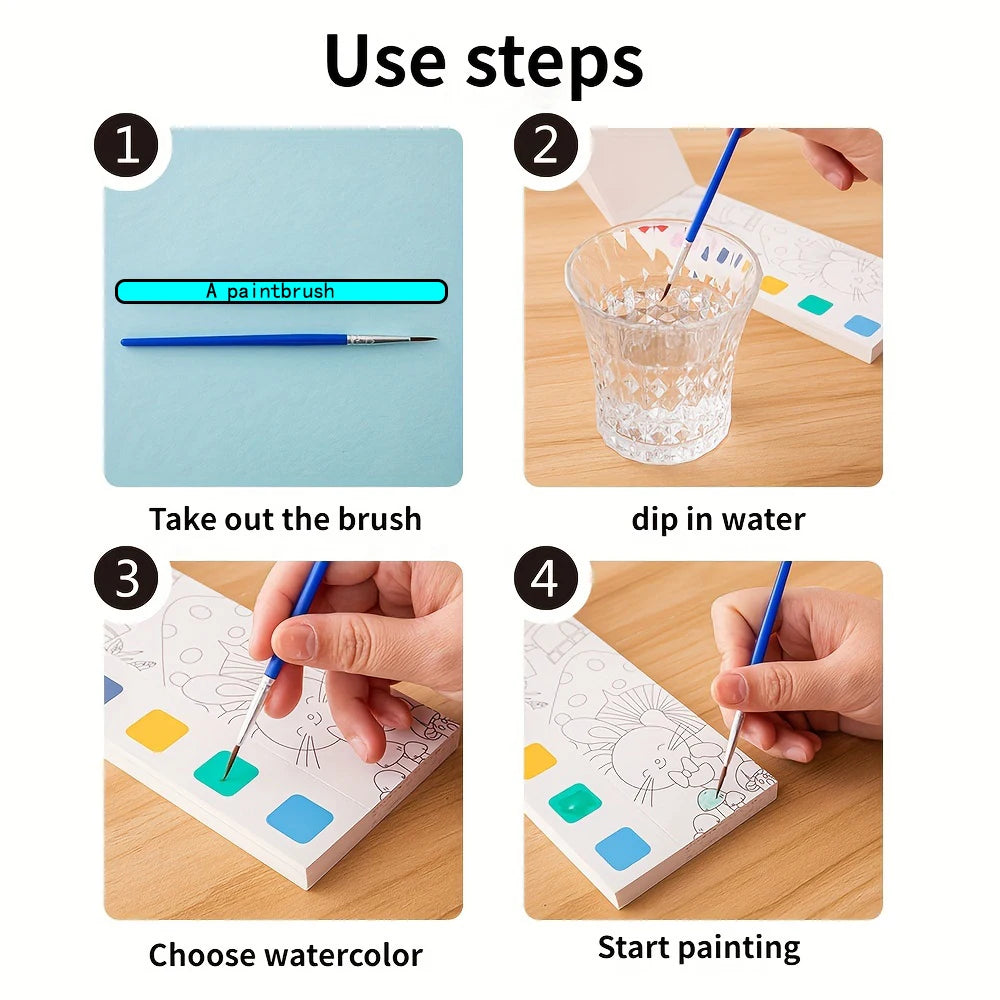 Mess-Free Coloring Book